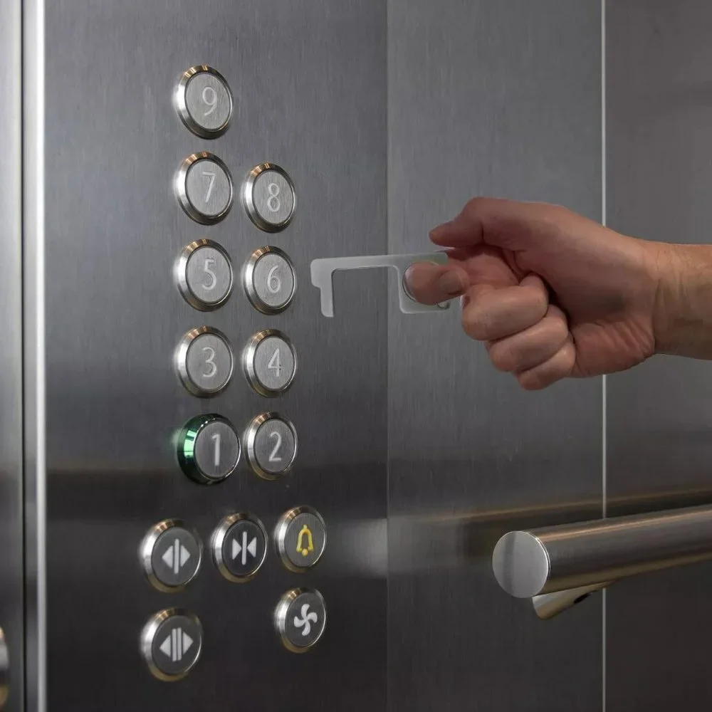 Hands Free No Contact Door Opener and Stylus